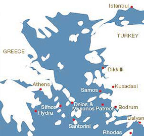 Contratar crucero en Barcelona para Grecia y Turquía.