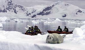Viajes al Polo Sur navegando por el Antártico cruzando el Pasaje de Drake y visitando las Malvinas con Señores Pasajeros, agencia de viajes de Barcelona