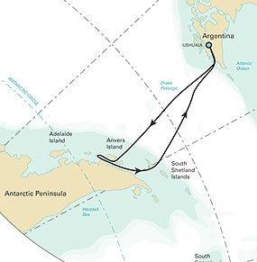 Crucero de 12 días por la Antártida. Señores Pasajeros, Barcelona